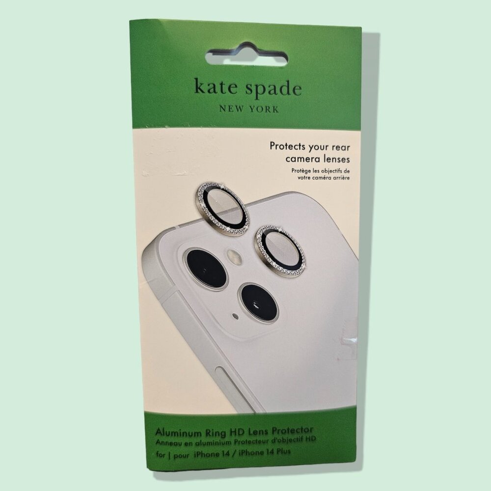 Kate Spade New York Apple iPhone 14/iPhone 14 Plus Aluminum Ring Lens Protector